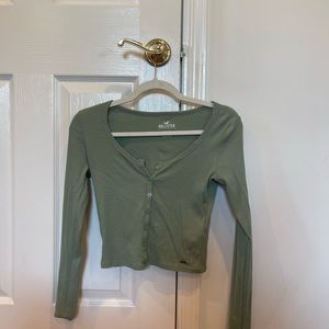hollister button shirt